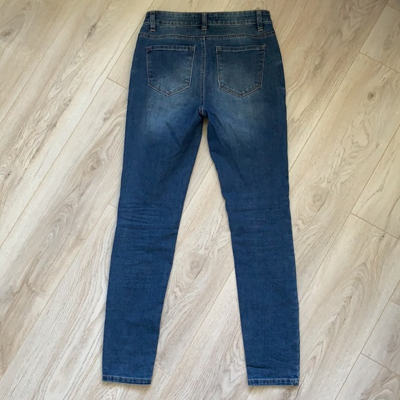 Design Lab Mid-Rise Skinny Jeans Sz 27 - Picture 4 of 5